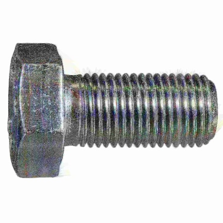 Midwest Fastener Class 8.8, M12-1.25 Hex Head Cap Screw, Zinc Plated Steel, 25 mm L, 6 PK 73581